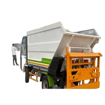 Truck with Hanging Bins, Elektrik zibil maşınları