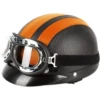 Orange glossy glasses