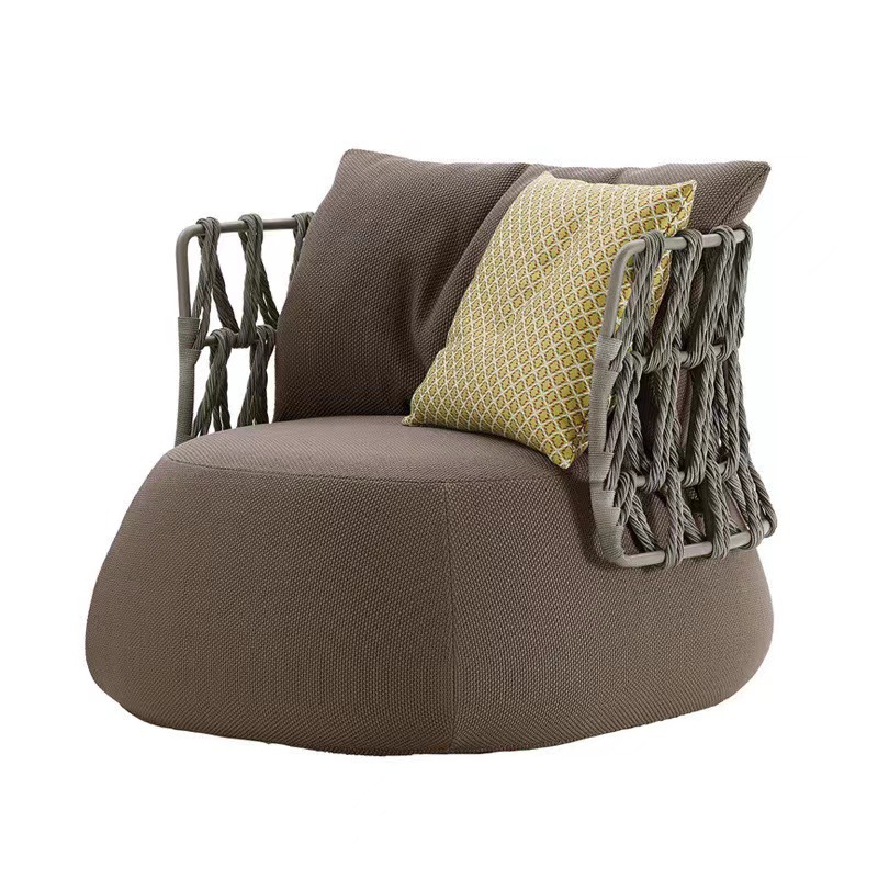 Sofá al aire libre Balcón Jardín Villa de vidana diseñador de sol al aire libre Muebles de vidana Softwear Ocio al aire libre