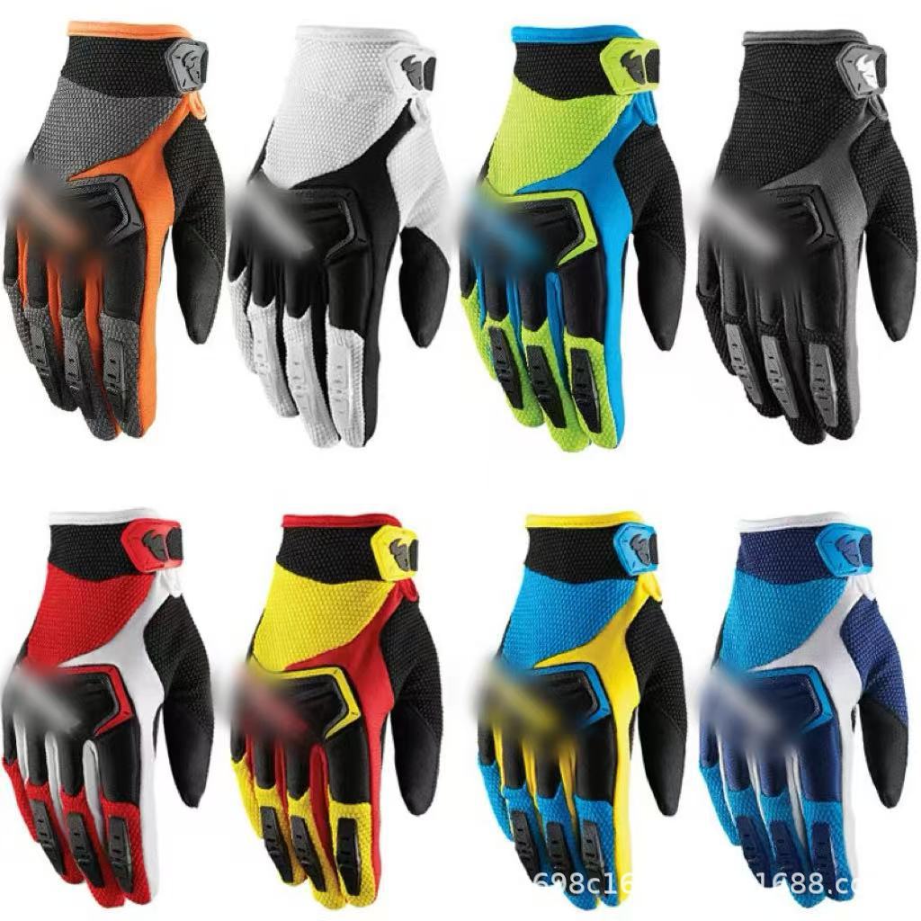 Eight-Color Off-Road Motorcycle Gloves, Full-Finger Gloves, Riding Gear, Thor