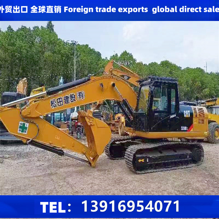 二手20吨卡特CAT320D挖掘机 纯土方二手卡特200挖掘机