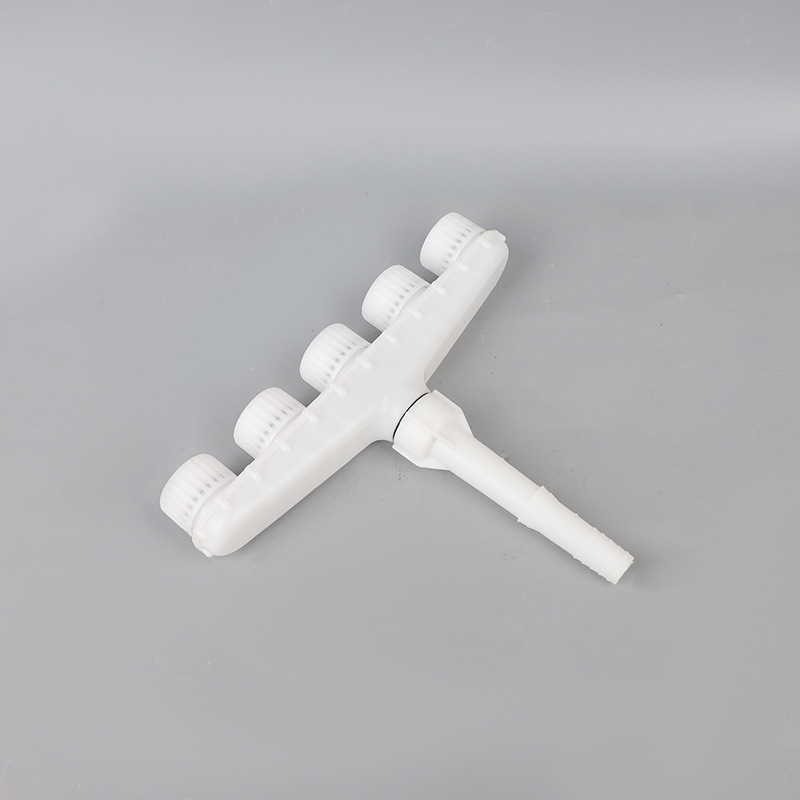 Agricultural multi-jet plastic atomizing sprinkler head greenhouse seedling garden watering vegetable garden water gun nozzle