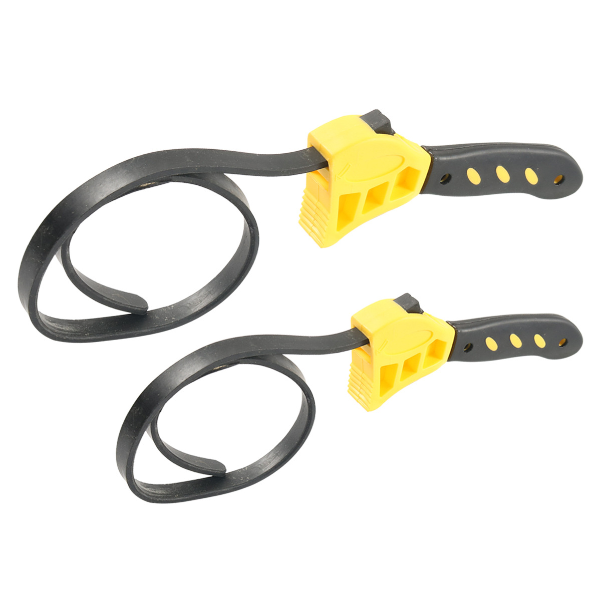 2팩 노란색과 검정색 6inch + 8inch 이상