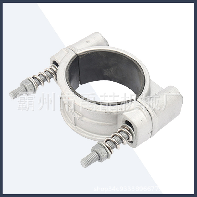 JGW型电缆固定夹铝合金高压电缆抱箍单芯导线固定线夹卡子