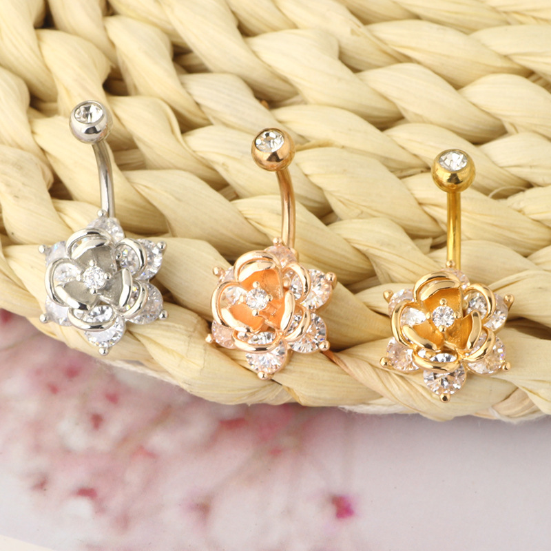 Labret piercing jewelry detail image