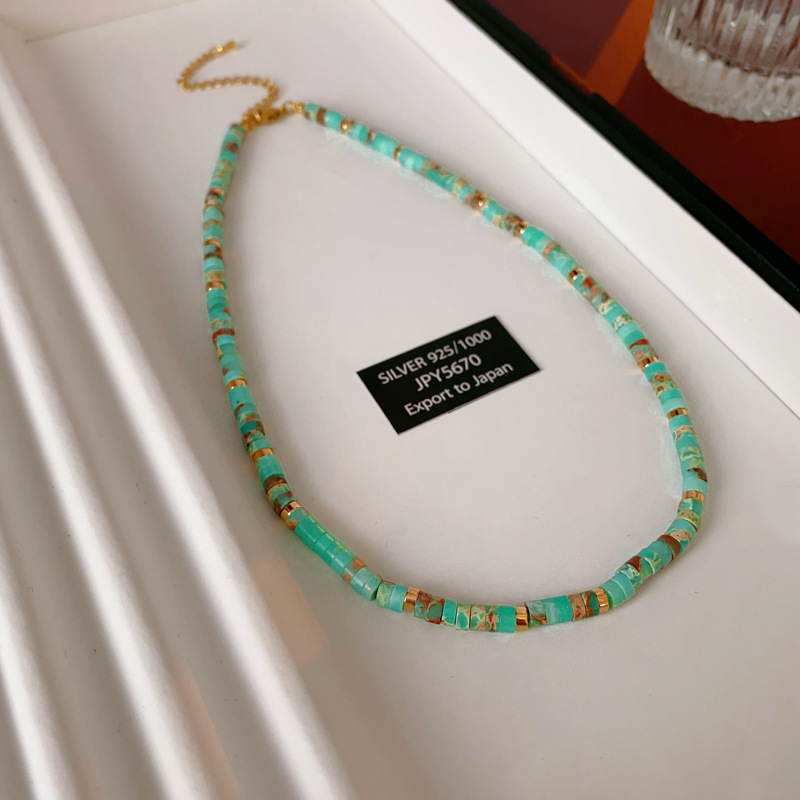 Dulce concha de dopamina collar de perlas barrocas cadena de clavícula simple moda francesa temperamento collar al por mayor femenino