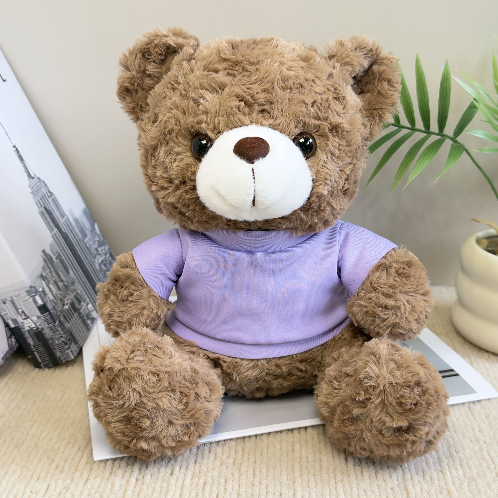 Osos de peluche abrazar osos muñecas muñecas agarrar muñecas regalo para niños impresión LOGO regalo juguetes de peluche