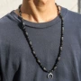 月亮新款手工男士项链