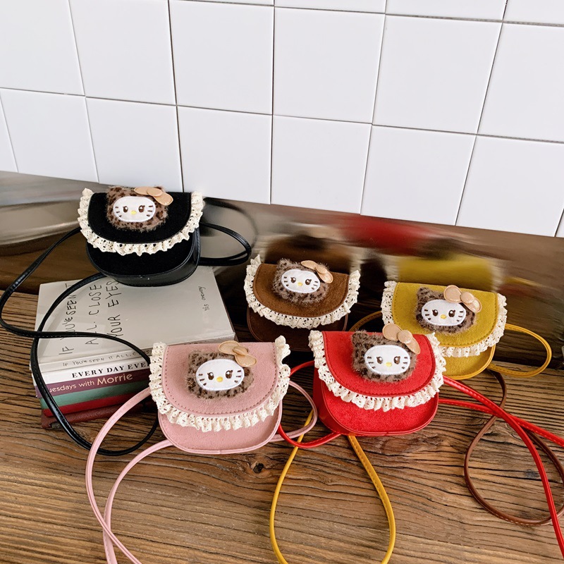 Bolsas para niños 2025 nueva moda coreana para hombres y mujeres bolsas de hombro mini princesa accesorios bolsas de cambio