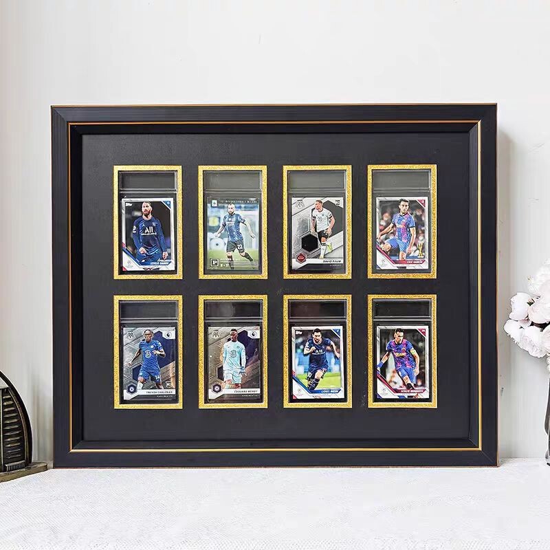 Wholesale Crystal Photo Frames for Sports Stars, Nba Basketball Stars, European World Cup Football Merchandise, Glass Picture Frames for Display