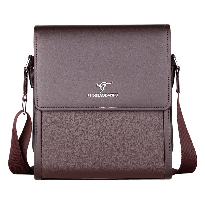 Genuine Men's Bag Business Shoulder Bag Men's Casual Crossbody Bag Men's Leather Bag Cross-border Foreign Trade Fashion Backpack