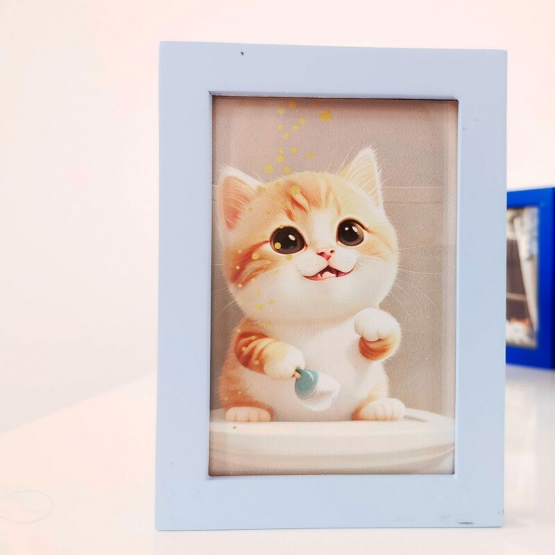 Solid Wood Photo Frame Mounted Picture Frame Wall Hanging Photo Wall Wooden Multi-Color A3 Inch 16 Table A4 Creative Puzzle Frame