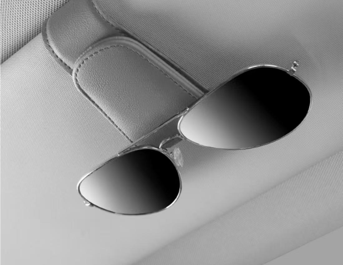 Car glasses clip sunglasses frame sun visor storage box artifact car driving car sunglasses multi-function clip