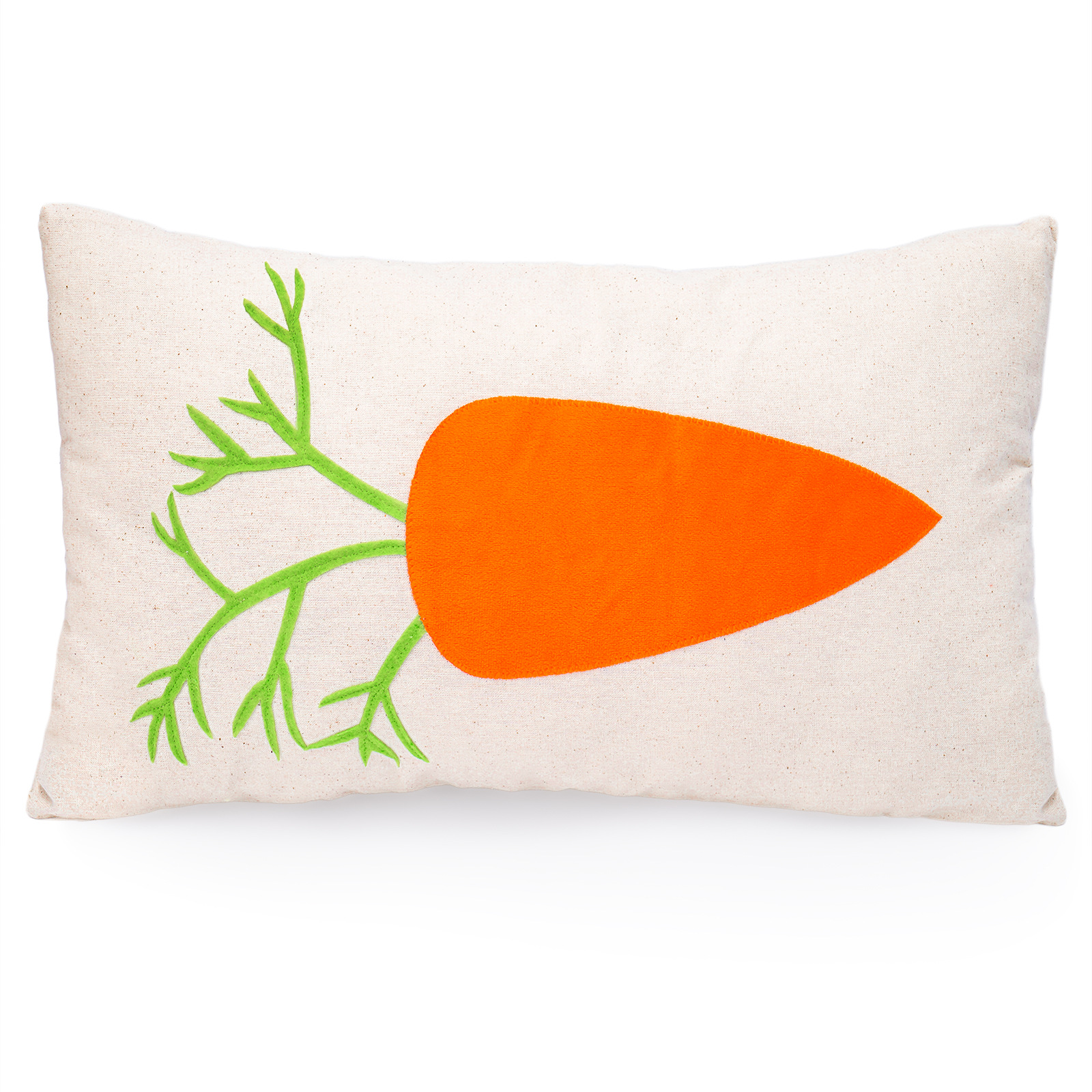 Almohada de zanahoria transfronteriza de Pascua encantadora con core rabaneta decoración de vacaciones cojín para el hogar cojín adornos almohada