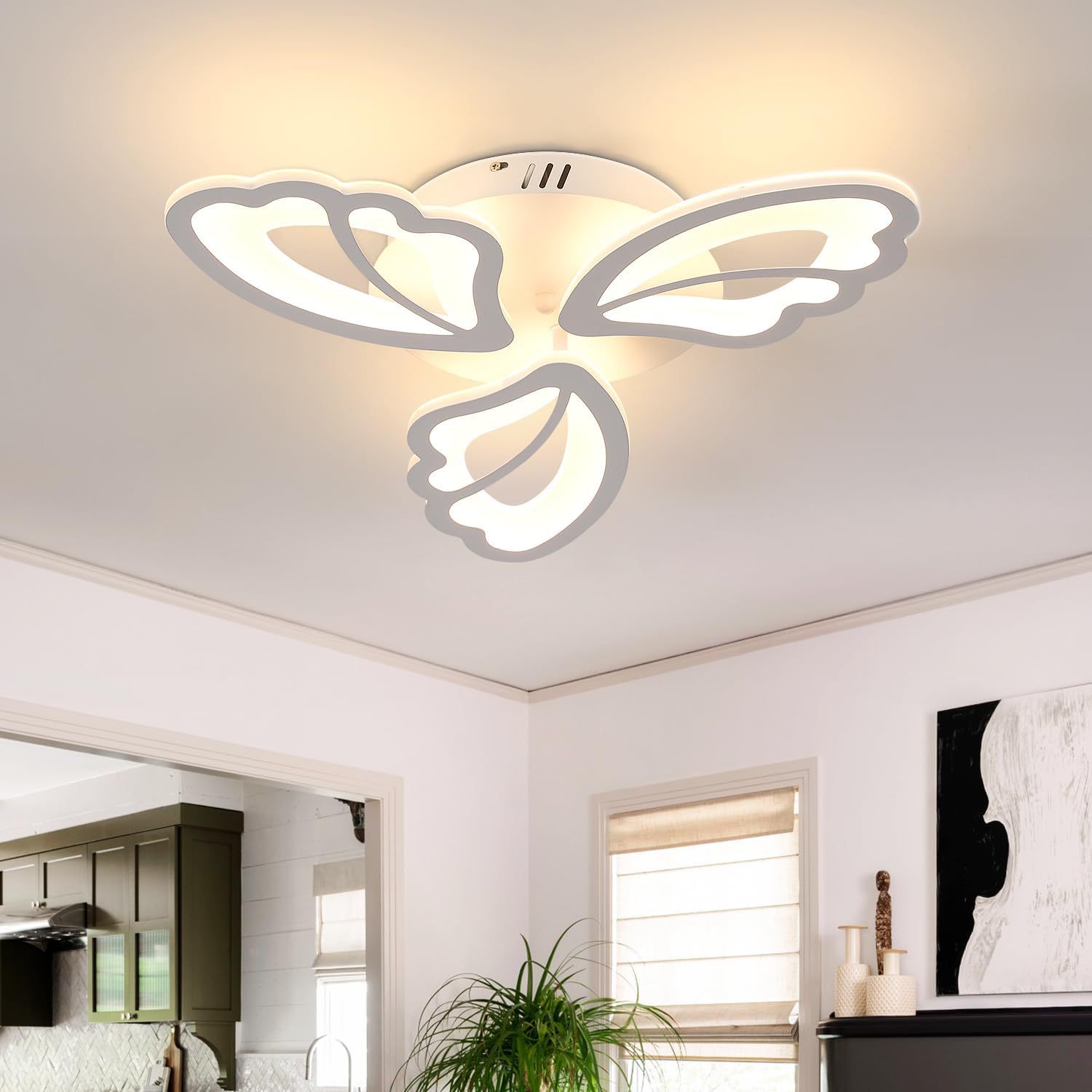 Lampada da soffitto led moderna nordica dimmerabile per corridoio_voghion.com