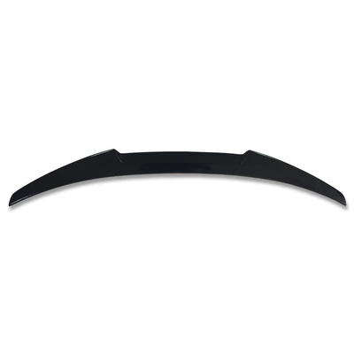 Suitable for BMW 4 Series Convertible G23 (2021+ model) modified with M4-style rear spoiler, non-destructive installation, blow-molded (Fixed wind wing) - glossy-black