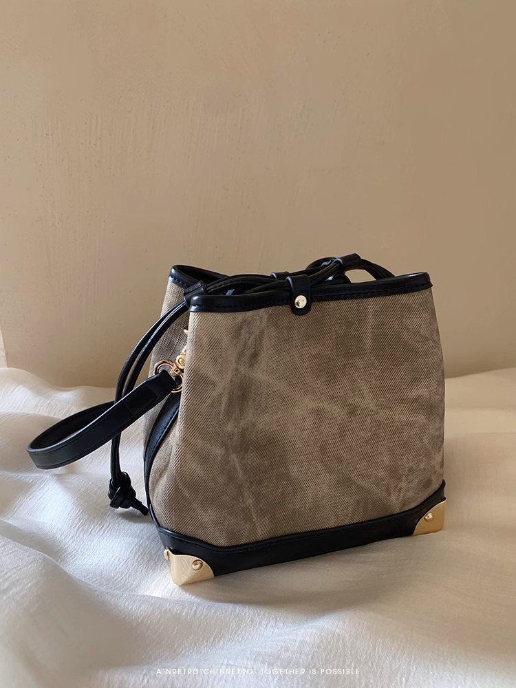 Nanfeng Chio2nd Ölgemälde Pavilion Bucket Bag Damen 2024 Neuer Stil High-End Western Style Single Shoulder Crossbody Bag_voghion.com