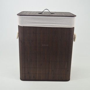 ♧ Clothes and Toys Storage Basket Storage Bucket Fabric Foldable Storage Box Dirty Clothes Basket Wholesale Bamboo Large Dirty Clothes