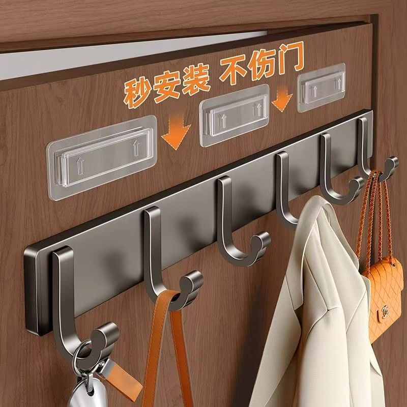 Wholesale Adhesive Hooks, No-Drill Wall Hooks for Bathroom, Towel Wall Mounts, Door Hooks for Hanging Clothes and Hats, Household Use
