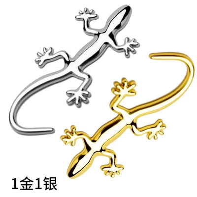 Other Automotive Exterior Supplies Three-dimensional Sticker Car Supplies Body - gold-1-silver-1