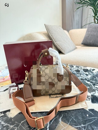 Cross-Border Gg Big-Name Women's Bag Padlock Handbag Women's Mini Bag Underarm Bag Single Shoulder Crossbody Bag Camera Bag