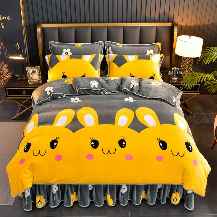 귀여운 토끼 [고밀도 시리즈 벨벳 4종 세트] yy