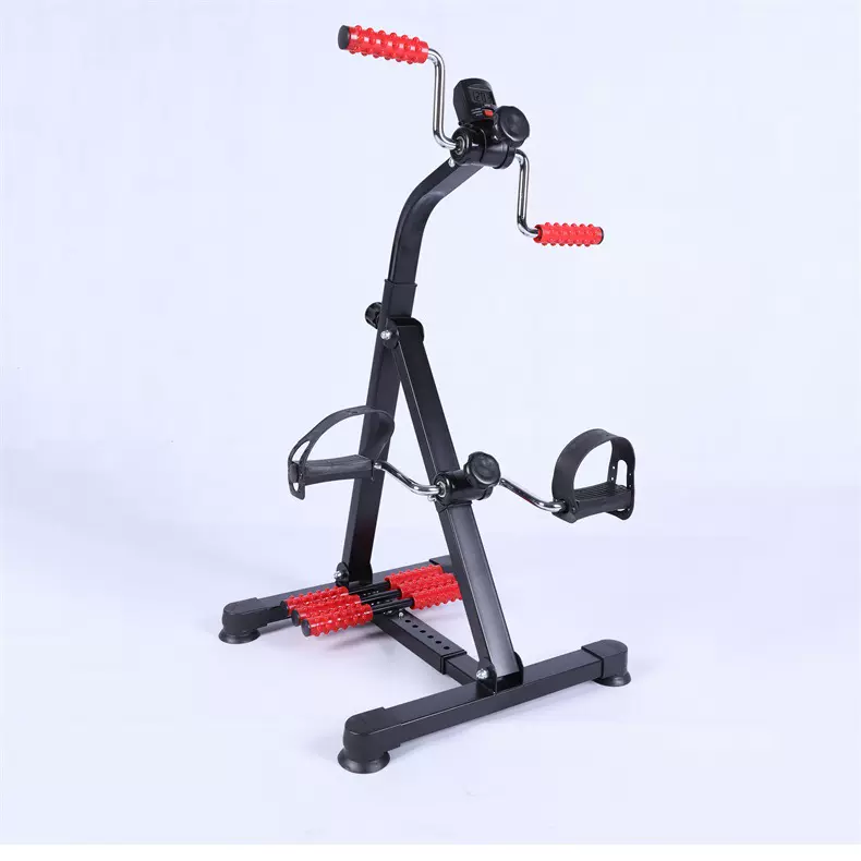 家用老人踏步机健身自行车多功能健身器材康复训练机带扶手脚踏器