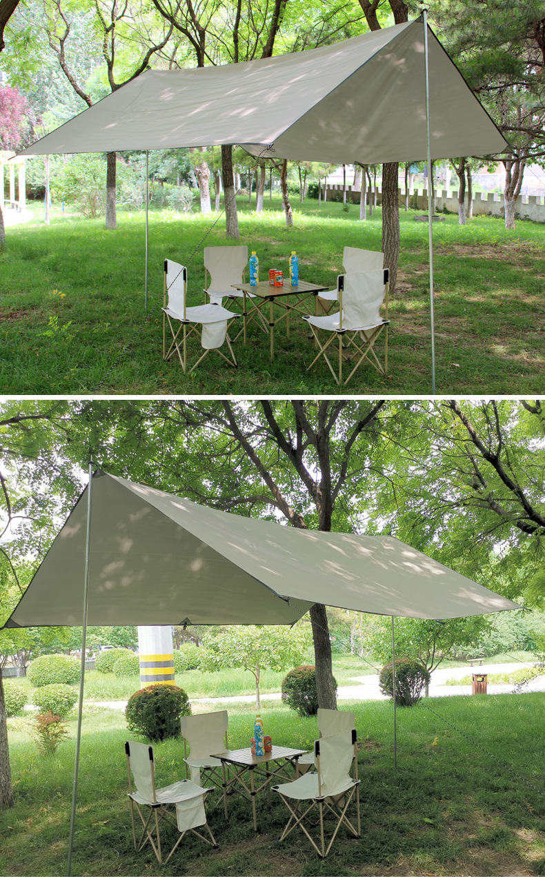 Soaring Silver Coated Sunshade Uv Protection White Flowing Sand Gold and Silver Oversized Sunshade Manufacturer Wholesale Sunshade