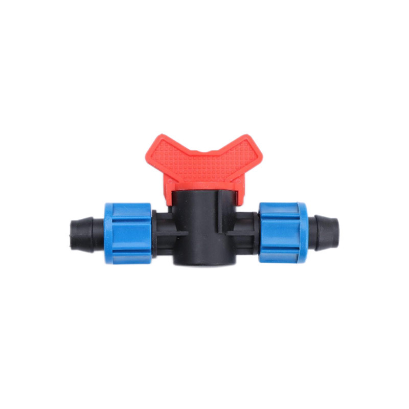 Válvula de socket, tubería de riego por goteo, válvula directa, conector simple, bloqueo de socket, suministro directo de 211 flores