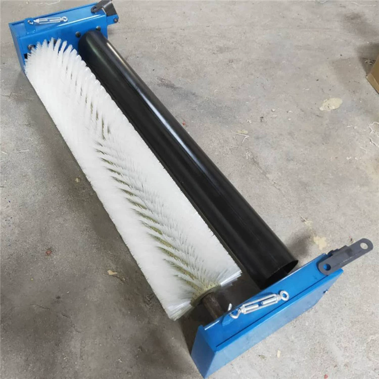 Электрическая роликовая щетка для очистки конвейерных лент Zhongsheng, износостойкая роликовая щетка с нейлоновой проволокой