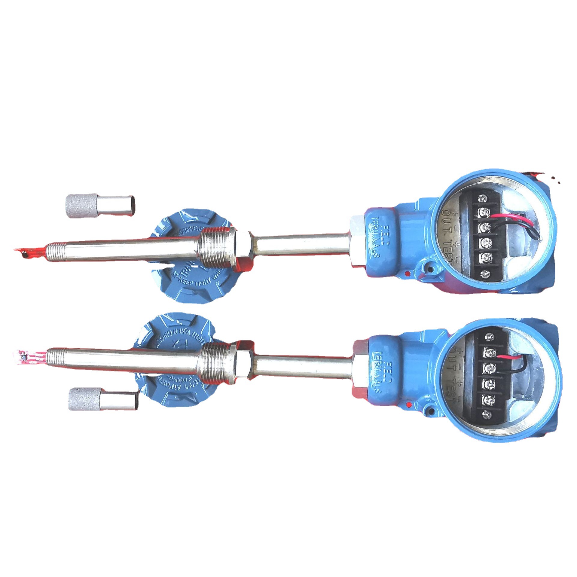 【高精度】数显温湿度变送器，工业设备管道安装。