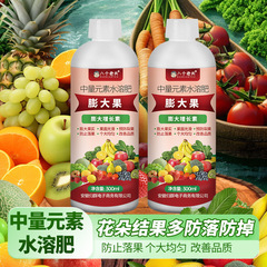 膨大果营养液瓜果蔬菜花卉绿植大田作物通用型膨大果实水溶叶面肥