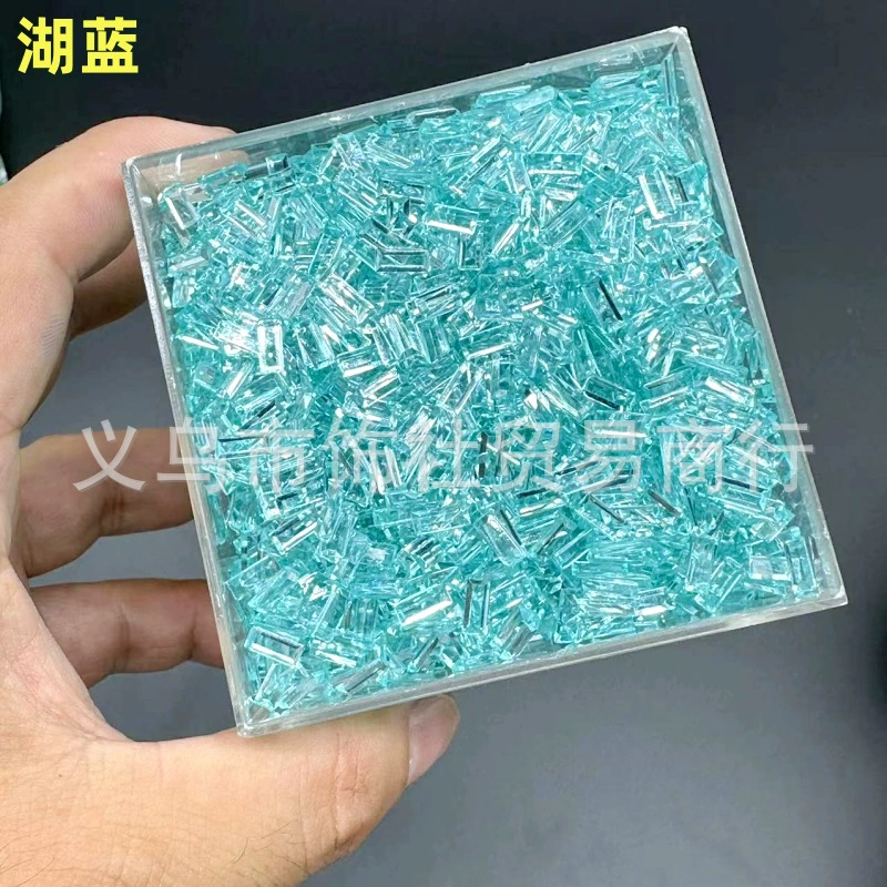 Прочный ледяной блоки светлячки ручной шар заполнения аксессуары для DIY ювелирных украшений 3*7 акриловые ледяные палочки