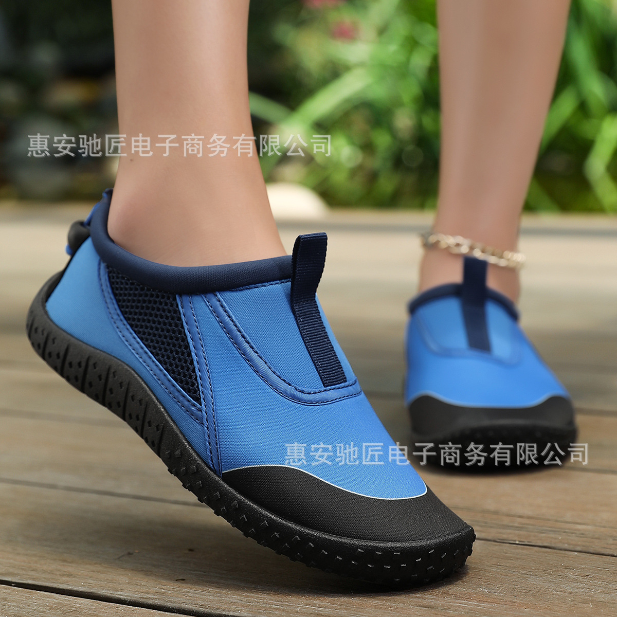 Zapatos de deportes acuáticos para parejas de verano, zapatos transpirables para vadear, zapatos de fitness para interiores, antideslizantes, resistentes al desgaste, adecuados para rastrear ríos.