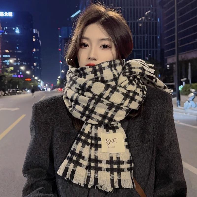 [Beige] Jingzi scarf Size: 200*67cm