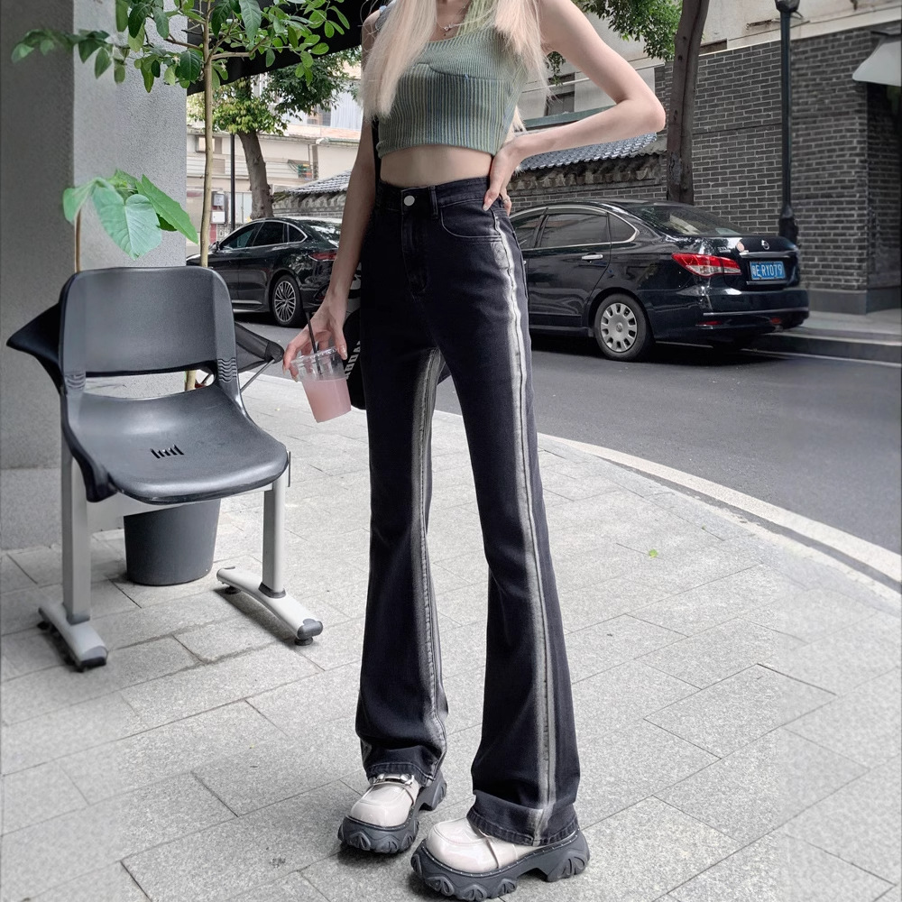 블랙 그라데이션 팬츠