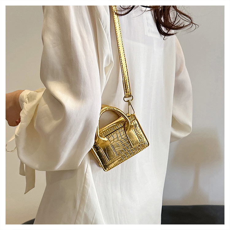 Crossbody Shoulder Bag With Crocodile Pattern For Women_voghion.com