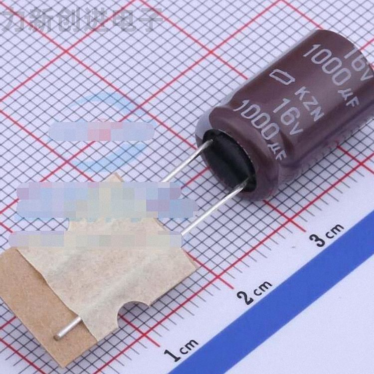 EKZN160ETD102MJ16S描述1000uF 16V电解电容器