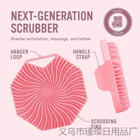 Silicone handheld ecological massager, new collection