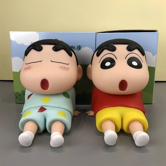 Explosive Crayon Small New Desktop Handmade Ornaments Lazy Mobile Phone Holder Cute Doll Gift Cartoon Mobile Phone Holder