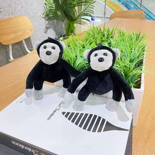 Long arm chimpanzee doll pendant Plush Bag pendant cute orangutan ornaments toy keychain wholesale