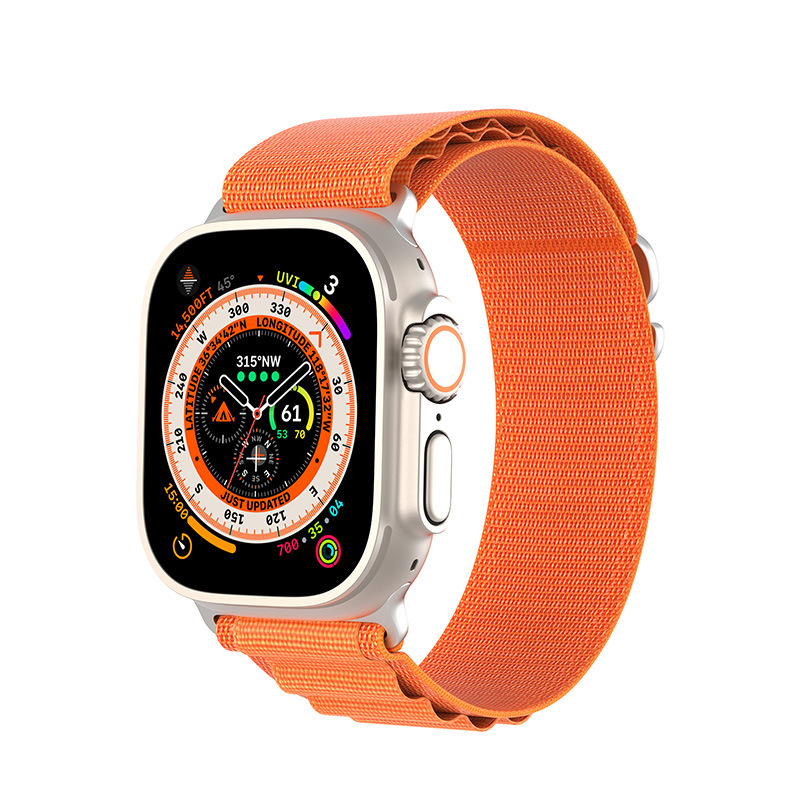 Adecuado para applewatchultra correa de bucle alpino de doble capa tejida correa de reloj deportivo al aire libre al por mayor image 8