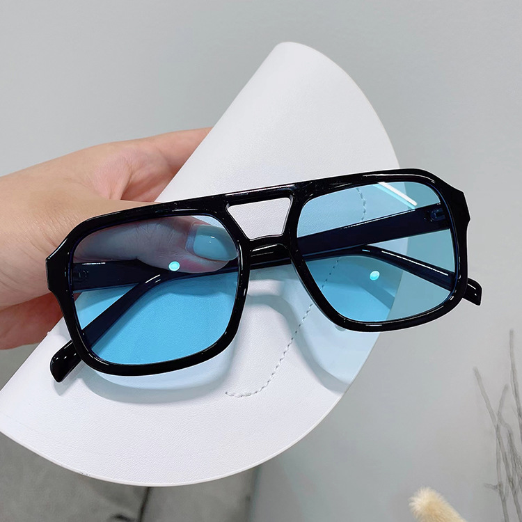 Retro Geometric Resin Polygon Full Frame Women's Sunglasses display picture 3