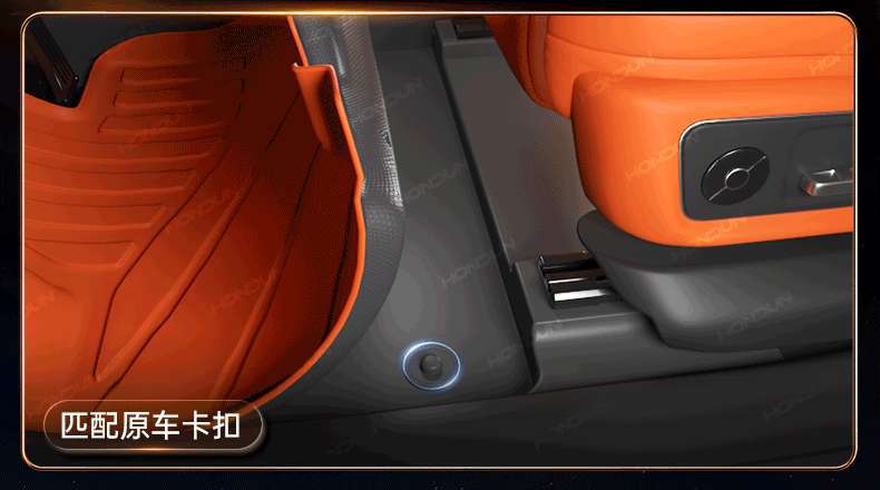 Suitable for Xpeng P7 Floor Mats Tpe2025 24 Car Modified Interior Accessories Supplies Carpet Mats
