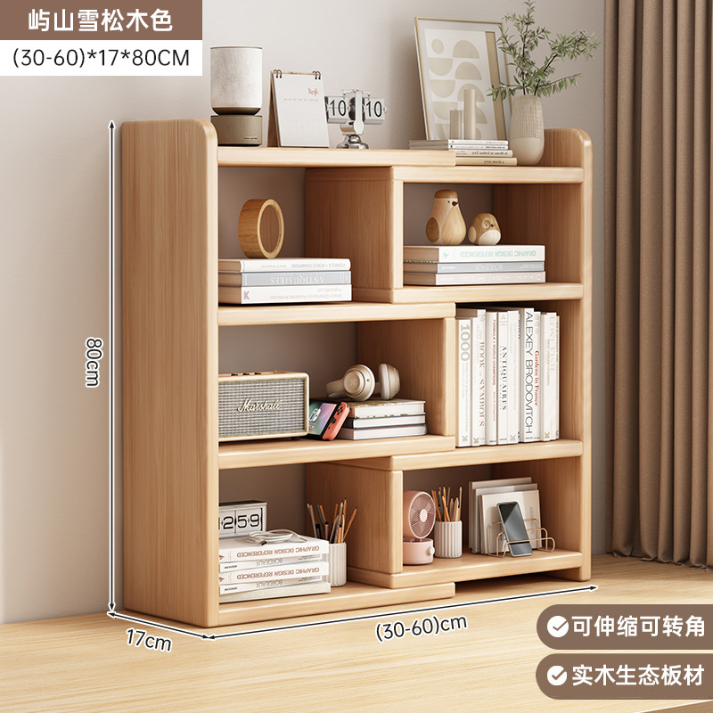 Estante de libros retráctil para niños corredor de esquina de pared estante de estante de almacenamiento integrado contra la pared gabinete de esquina doméstico mostrador de almacenamiento gabinete