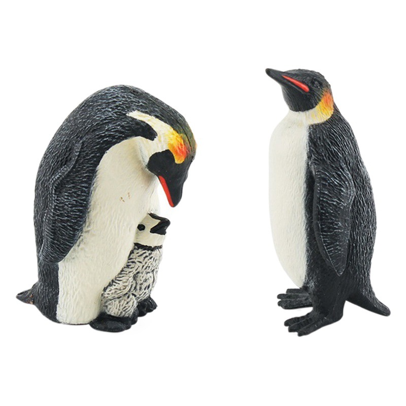 Transfronterizo de simulación traje polar Oso Polar espalda Pingüino arrastrándose Oso Polar múltiples juguetes modelo de decoración estática