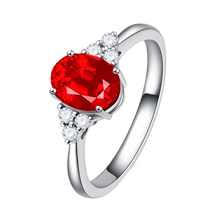 �錚��Ѫ�t荾G荽�ָ �18k��t�G�{������Ƕ�ʯ��ɫʯ��ָ