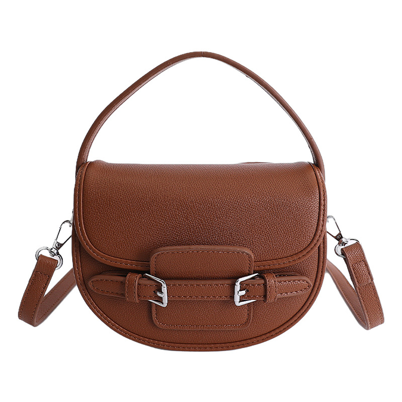 Textura retro silla de montar bolso de mujer 2026 nuevo nicho de diseño bolso de hombro de moda diaria viaje de moda bolso de mochila