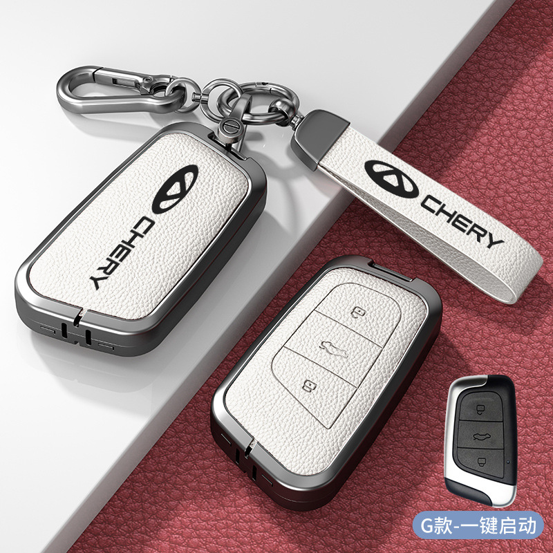 G 모델 흰색 아연 합금 쉘 + 하드웨어 스트랩