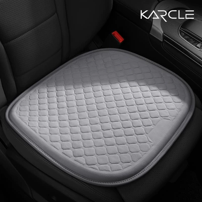 Car summer breathable cold pad honeycomb diamond single piece cushion cold gel fart pad universal ice silk pad a generation of hair (Cool pad) - modern-grey-diamond-general